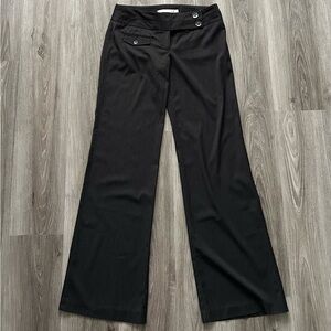 Y2K Dynamite Charcoal Pinstripe Wide Leg Pants